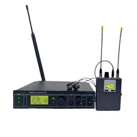 PSM900 Moniteur d'oreille sans fil professionnel UHF 542-578 MHz pour les chanteurs de scène de la Chiesa