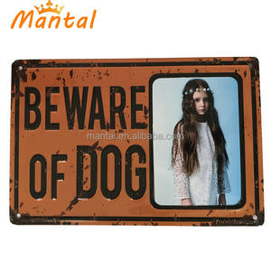 איש הבציר מערה קישוט מתכת מתכת מתכת, אביזרים מסגרות תמונות - Product Image 1