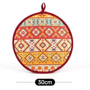 Pochette en tissu isolante pour micro-ondes, porte-tortillas, tacos, <span class=keywords><strong>naan</strong></span> et rouleaux de pizza - Product Image 1