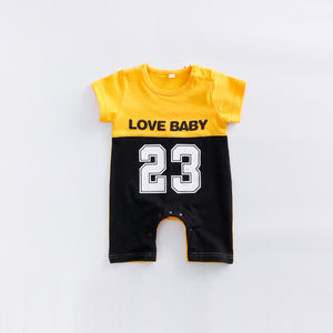 Ropa para Bebés al por Mayor de Fábrica: Bodys y Peleles para Niños con Diseño 'Love Baby Boy' en Español - Product Image 4