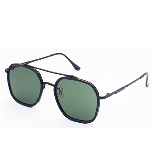 Sunway Eyewear China Wholesale Metal Frame <b>Sun</b> Glasses Fashion Classic Double Bridge Men Women <b>Shades</b> Sunglasses - Product Image 2