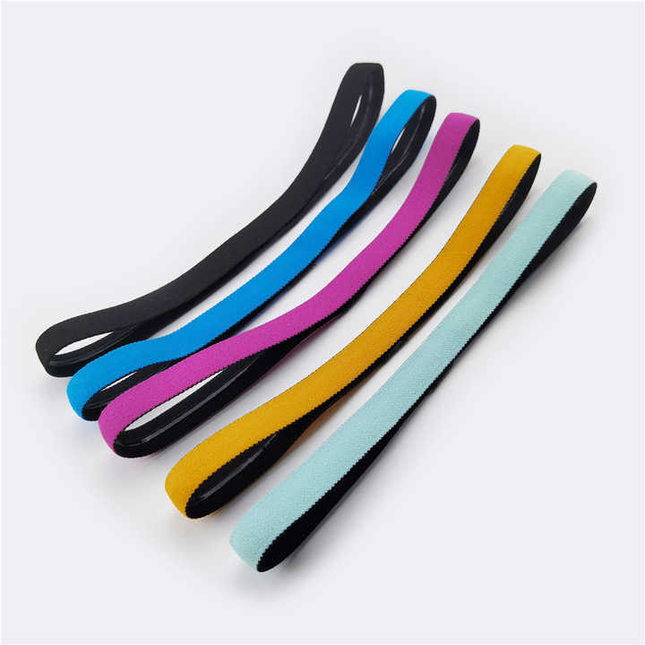 Tiara de cabelo unissex, venda quente de cores sólidas de doces