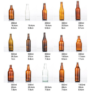 ODM ODM thủy tinh chịu áp <span class=keywords><strong>l</strong></span>ực Inflatable Nâu uống bia chai 250ml Soda bia chai thủy tinh 330ml của các nhà sản xuất bia - Product Image 3