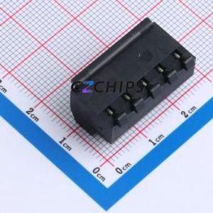 950-NLFL-DS/05 Plug-in Terminal Block Connector ( Construction: 1x5P )( Pitch: 5mm )( Color: Black )( Total PIN Count: 5P ) - Product Image 2