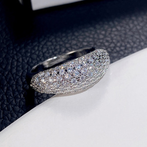 Anello dal Design a Fascia Intera, Stile Elegante, Anello da Dito per Donne - Product Image 6
