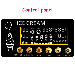 Nhà Máy Bán Hàng Giá tốt nhất Máy làm kem thương mại mềm Ice Cream <span class=keywords><strong>Maker</strong></span> 2 + 1 hương vị Máy làm kem - Product Image 4