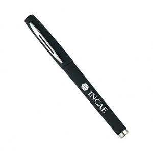 Custom Logo Printed Matte Blue Gel <b>Pen</b>, Smooth Writing Retractable <b>Pen</b> with Metal Clip, Promotional <b>Pen</b> for School - Product Image 3