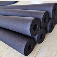 Rouleau de feuille d'isolation en mousse de caoutchouc avec feuille d'aluminium pour conduits CVC, épaisseur personnalisée de 10 mm à 30 mm