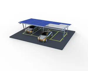 Estrutura de alumínio solar EDRI para garagem, estacionamento fotovoltaico personalizado