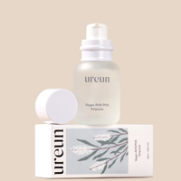 Ampoule Ureun Vegan AHA PHA - Sérum exfoliant doux coréen pour le renouvellement de la peau, équilibre l'hydratation et la production de sébum, infusé à la Centella