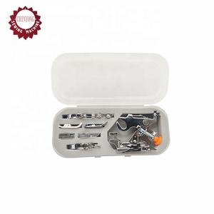 Piezas de repuesto para máquinas de coser domésticas, juego de <span class=keywords><strong>prensatelas</strong></span> Ruffler de 8 piezas, ajuste Universal para <span class=keywords><strong>Janome</strong></span> Singer Brother - Product Image 5