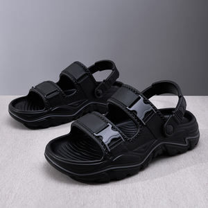 Sportsandalen Voor Heren, Verstelbare Bandjes, Dikke Zool, Antislip, Comfortabel Voor Buiten En Op Het Strand - Product Image 2
