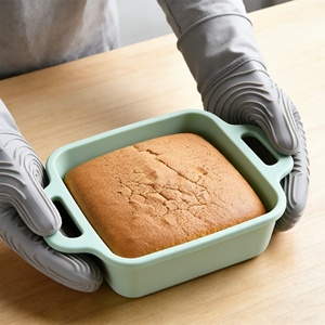 Custom Made Large Square Silicone Thickened Mousse Food-Grade Chiffon Cake Base Bread Mold - Product Image 1