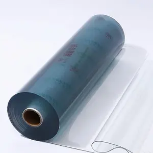 투명 텐트 야외 플라스틱 슈퍼 클리어 PVC 필름 인쇄 용 투명 단단한 PVC 롤