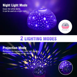 Luz de Proyección de Cielo Estrellado Romántica para el Hogar, con Cuerpo de ABS, Efecto de Ensueño, Creativa, Navideña, con Batería Insertable, Venta al Por Mayor de Fábrica - Product Image 5