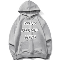 Sweat-shirt à épaules tombantes POD FLEXIBLE CUSTOM en fibre d'acétate/polyester, pull à capuche imprimé, coupe ample, anti-plis, marque de mode