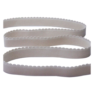 Lingerie en peluche finition arrière élastique Picot bordure bande élastique tissé Picot bordure peluche élastique Ski Lingerie soutien-gorge bandoulière - Product Image 4