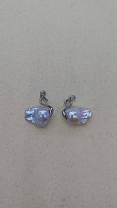 YOB Natürliche Perlen-Ohrringe in Bunten Farben - Product Image 2