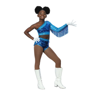 Uniformes de baile Majorette personalizados directos de fábrica: ropa de rendimiento de calidad superior para competiciones de jazz <span class=keywords><strong>latino</strong></span> y Majorette - Product Image 4