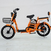 Vélo électrique biplace 500W, Bicicleta Electrica 48V, technologie numérique, moto électrique à 2 roues, scooter électrique