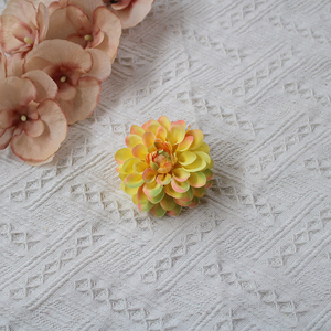 Tête de fleur artificielle Mini Dahlia pour arrangement floral de mariage, décoration d'ambiance, fleur en soie DLJ-286, style étranger - Product Image 6
