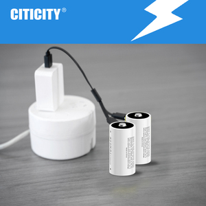 CITICITY แบตเตอรี่ลิเธียมไอออนทรงกระบอกแบบชาร์จไฟได้ 1.5V 3000mAh พร้อมที่ชาร์จ USB ชาร์จเร็ว 3.5 ชั่วโมง 1200+ รอบการใช้งาน - Product Image 4