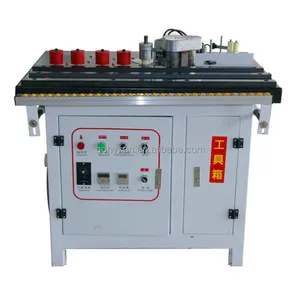 CHINA HYSEN Manual Curve And Straight Line Edge Banding Machine Manual Curve Edge Banding Machine