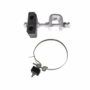 Abrazadera de cable coaxial con dial calibrado, de doble orificio, de acero inoxidable, para alimentación, de 6 orificios, OEM, para cable radiante/fugas - Product Image 6