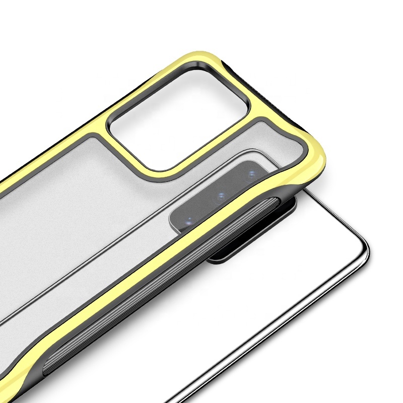 Saiboro Bas Moq 3 en 1 PC TPU 360 Degrés Couverture Complète Bonbons Couleurs pour Téléphone Intelligent samsung S11