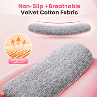 Ceinture Chauffante Intelligente Portable pour Soulager les Douleurs Menstruelles avec Vibration, pour Crampes Menstruelles et Amincissement, Coussin Chauffant Rechargeable