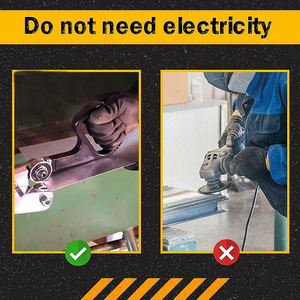 Cortadora de Chapa Metálica al por Mayor con Herramienta de Corte Industrial Ajustable para Proyectos de Fabricación de Placas de Acero en Talleres - Product Image 2