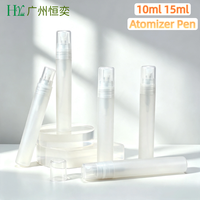 Botol Semprot Pen Atomizer 5ml 10ml Kosong Mini Plastik PP Botol Parfum Pen dengan Pompa Semprot
