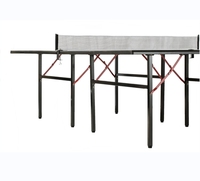 Table de ping-pong avec filet Table de tennis de table mobile taille réglementaire pliable d'intérieur pour les enfants pas cher usine de détail chaude personnaliser