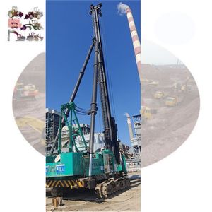 Machine de piquage de pieux HITACHI PD100 / Piqueuse hydraulique 70T PD100M DH408 avec marteau hydraulique / Machine de piquage de pieux - Product Image 1