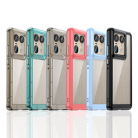 Étui anti-chute tout compris pour Motorola Moto Edge 50 Ultra 50 Fusion Mobile Phones Colorful TPU Phone Grip