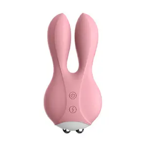 12 Frequency Rabbit Ears Vibrator Waterproof Wireless Electric Shock Vibrator Sex Toys Clitoris Women Vibrator