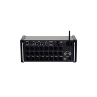 Console de mixage numérique XR18 contrôlée par tablette, boîte de scène audio/console de mixage en rack, comprend des oreilles de rack et des pare-chocs de protection