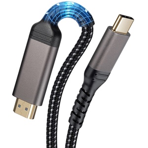 Certificado <span class=keywords><strong>de</strong></span> alta velocidad OEM 2M USB 3,1 Tipo C <span class=keywords><strong>a</strong></span> <span class=keywords><strong>HDMI</strong></span> <span class=keywords><strong>cable</strong></span> <span class=keywords><strong>convertidor</strong></span> 4K <span class=keywords><strong>Cable</strong></span> para teléfono TV computadora Ultra HD <span class=keywords><strong>HDMI</strong></span> <span class=keywords><strong>cable</strong></span> - Product Image 1