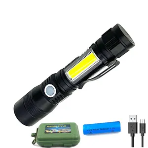 Lanterna UV 3 em 1 para dinheiro, luz vermelha multifuncional multifuncional, bateria recarregável com ímã forte, detector de Jade, 18650 365NM