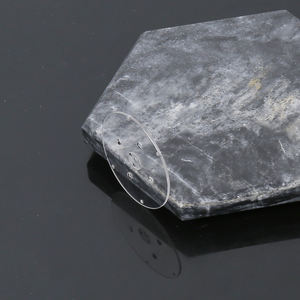 Cristal de Reloj de Zafiro Resistente a los Arañazos de 33 mm de Diámetro, Personalizado de Fábrica, con Recubrimientos AR AF, Orificios Perforados, Admite Personalización - Product Image 2