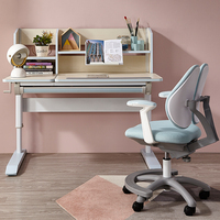 Table d'étude pliante et chaise pour enfants, ensemble de bureau, 30360