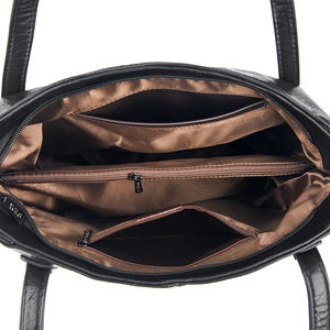 Bolso Tote de Material PU de Alta Calidad. Con diseño de patrón geométrico. El forro está hecho de poliéster.6436 - Product Image 2