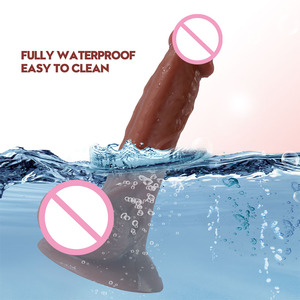 Dildo Realista de Silicona Líquida Suave, Consoladores Anales de Pene Grande, Juguetes Sexuales para Adultos, Fetiche Gay, Masturbador - Product Image 6