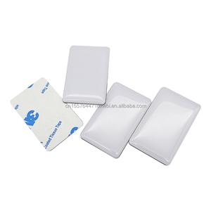 Porte-clés RFID NFC anti-métal 13,56 MHz en époxy, étiquettes étanches avec logo personnalisé pour puce classique 1k, protocole ISO 14443A pour les réseaux sociaux - Product Image 1