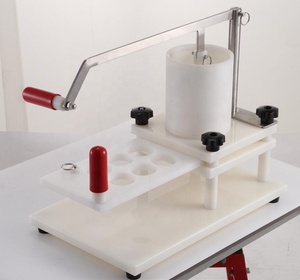 Tây Ban Nha 130MM & 55MM HORUS Hand Press Thịt Bò <span class=keywords><strong>Burger</strong></span> Patty Làm Máy Trộn Máy Cho Hamburger - Product Image 1