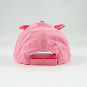 Neugeborenes Baby Mädchen entzückender Katzenohr-Sonnenhut niedliche umweltfreundliche Baumwolle Poplin-druck Outdoor-Mütze - Product Image 4