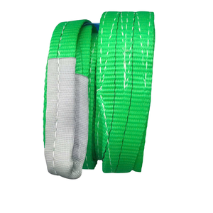 Élingues de levage OEM ODM 2 tonnes, sangles de levage à œil plat, prix d'usine - Product Image 2