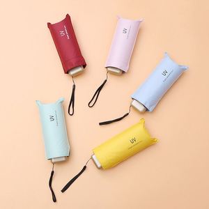 Mini Paraguas Plegable de Bolsillo con Protección Solar UV, Ideal para Regalo Promocional - Product Image 1