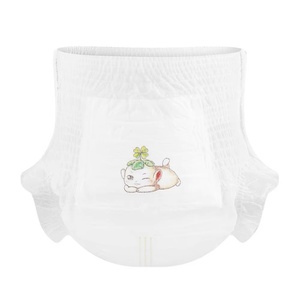 Couches-culottes jetables pour bébé, couche supérieure ultra douce, couche inférieure 4 couches aspect tissu, protection anti-fuites 3D, respirantes - Product Image 6