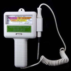 Probador de calidad del agua PH & CLORO para acuario Estanque Piscina y <span class=keywords><strong>SPA</strong></span> PC101 - Product Image 5